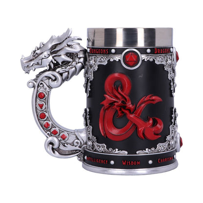 Dungeons Dragons Fantasy Role Play Die D20 Tankard 15.5cm 3