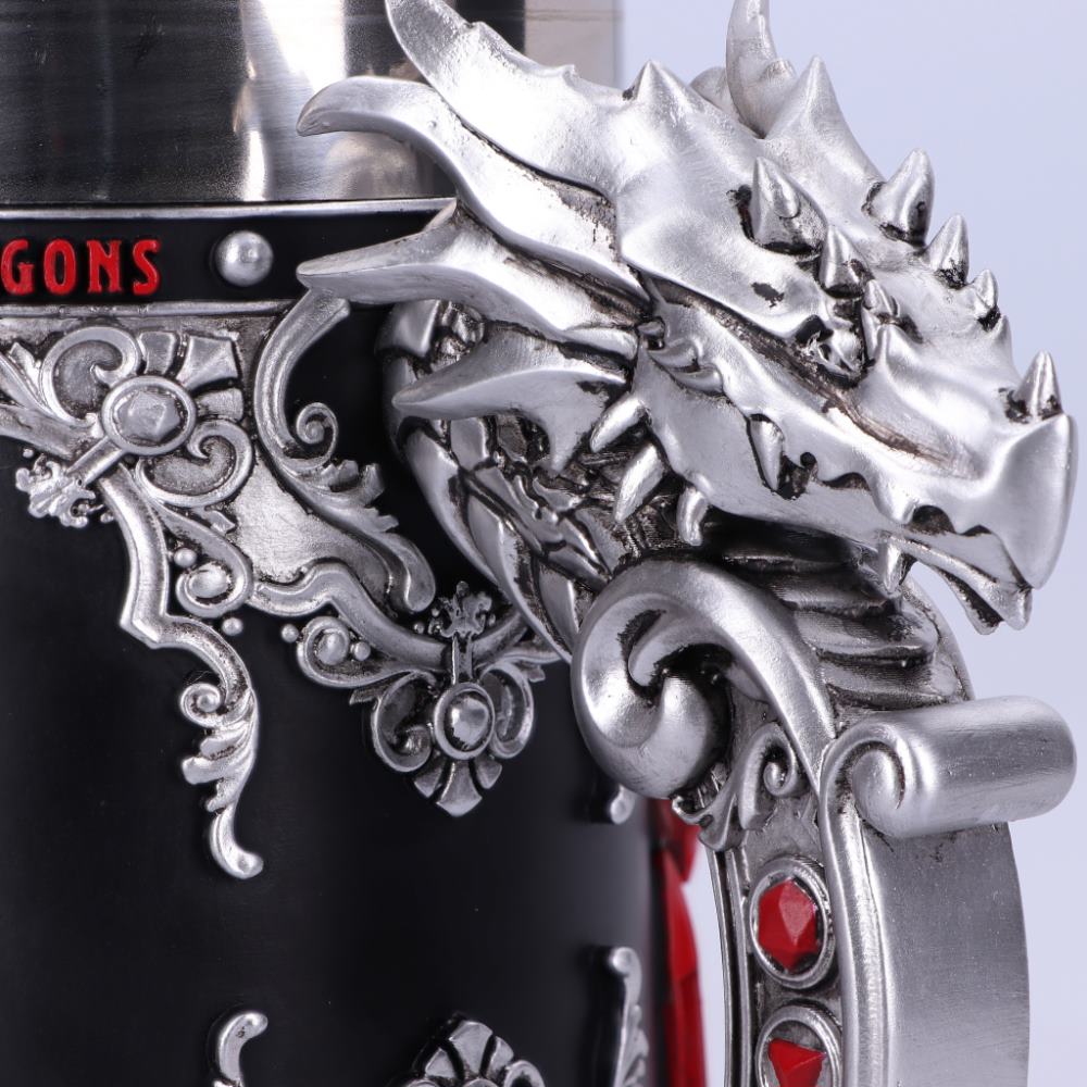 Dungeons Dragons Fantasy Role Play Die D20 Tankard 15.5cm 5