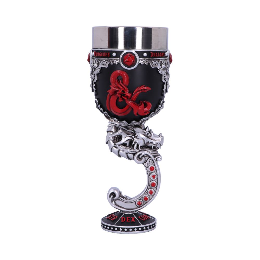 Dungeons Dragons Fantasy Role Play Die D20 Goblet 19.5cm