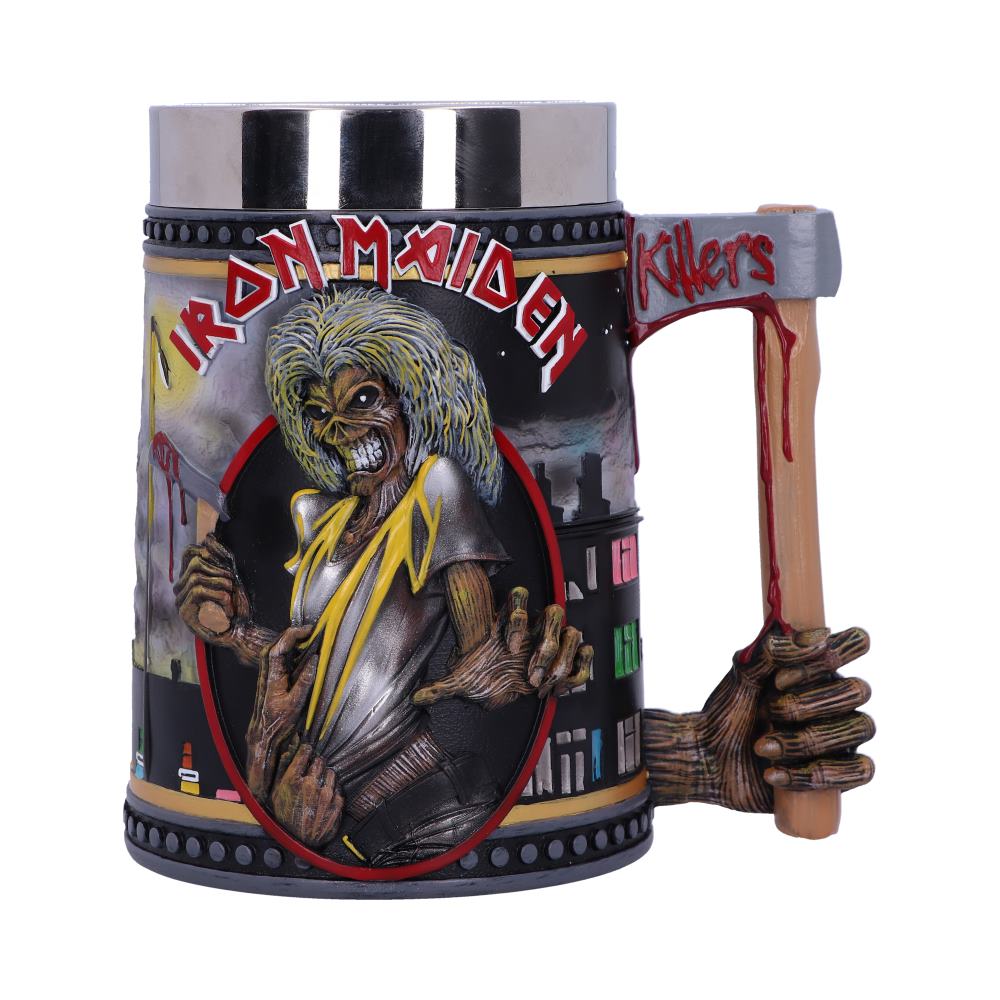 Iron Maiden The Killers Eddie Album Tankard 15.5cm Officially Licensed 1