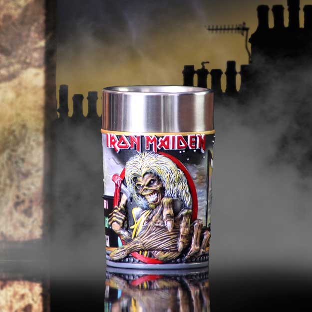 Iron Maiden The Killers Eddie Album Shot Glass 8.5cm Officially Licensed 8