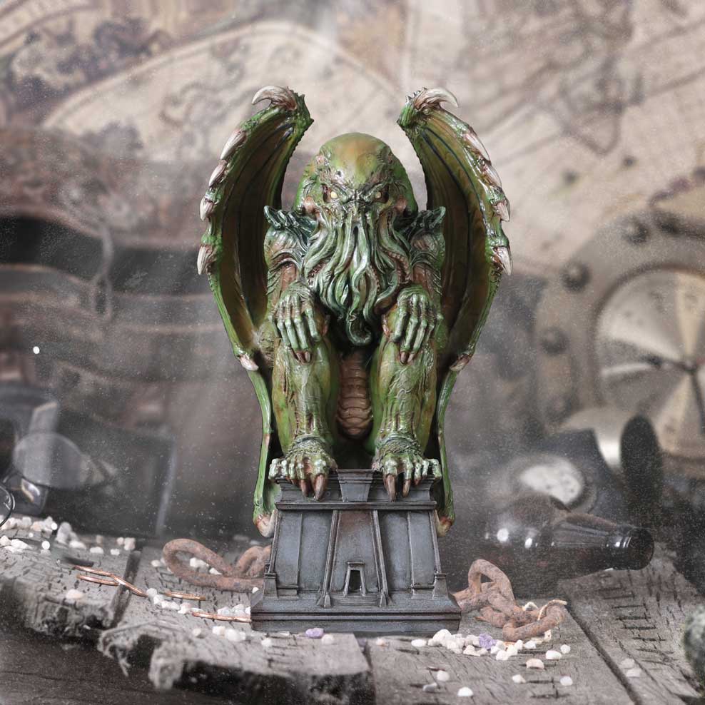 Green Cthulhu Figurine Ornament 32cm 8