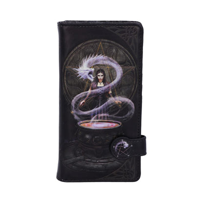 Anne Stokes The Summoning Witch and Dragon Embossed Purse 18.5cm 1