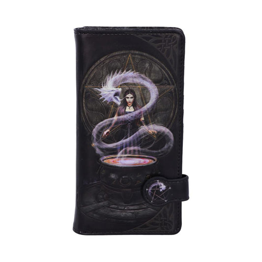 Anne Stokes The Summoning Witch and Dragon Embossed Purse 18.5cm 1