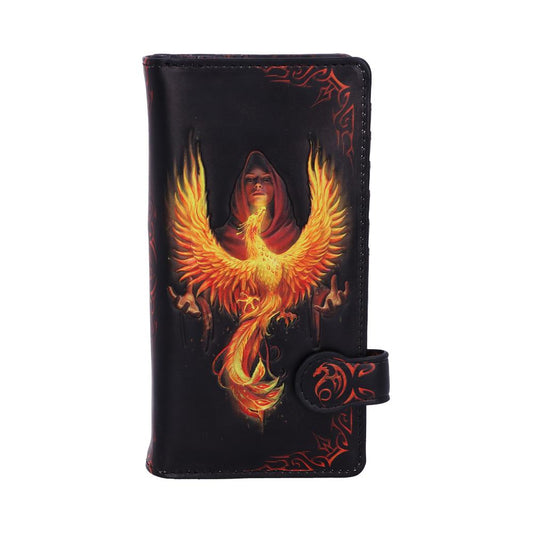 Anne Stokes Phoenix Rising Mythical Bird Embossed Purse 18.5cm 1
