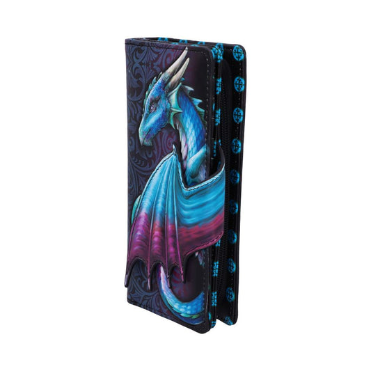Take Flight Purse Blue Dragon Wallet Embossed 18.5cm 2
