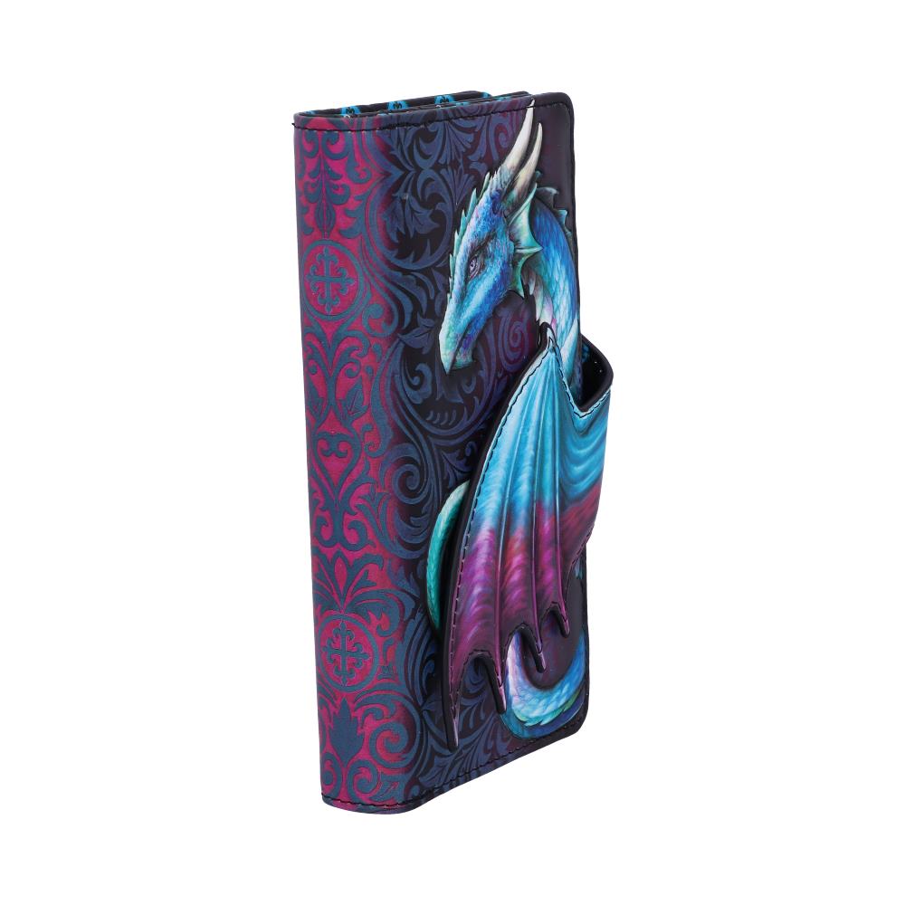 Take Flight Purse Blue Dragon Wallet Embossed 18.5cm 4