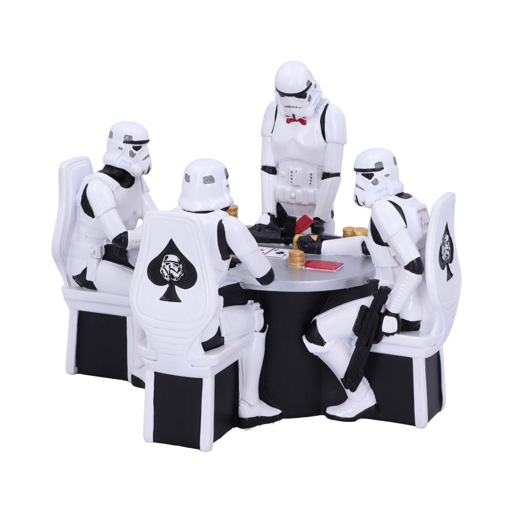 The Original Stormtrooper Poker Face Gambling Figurine 18.3cm 1