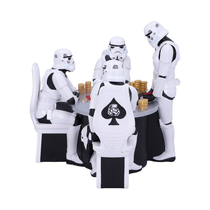 The Original Stormtrooper Poker Face Gambling Figurine 18.3cm