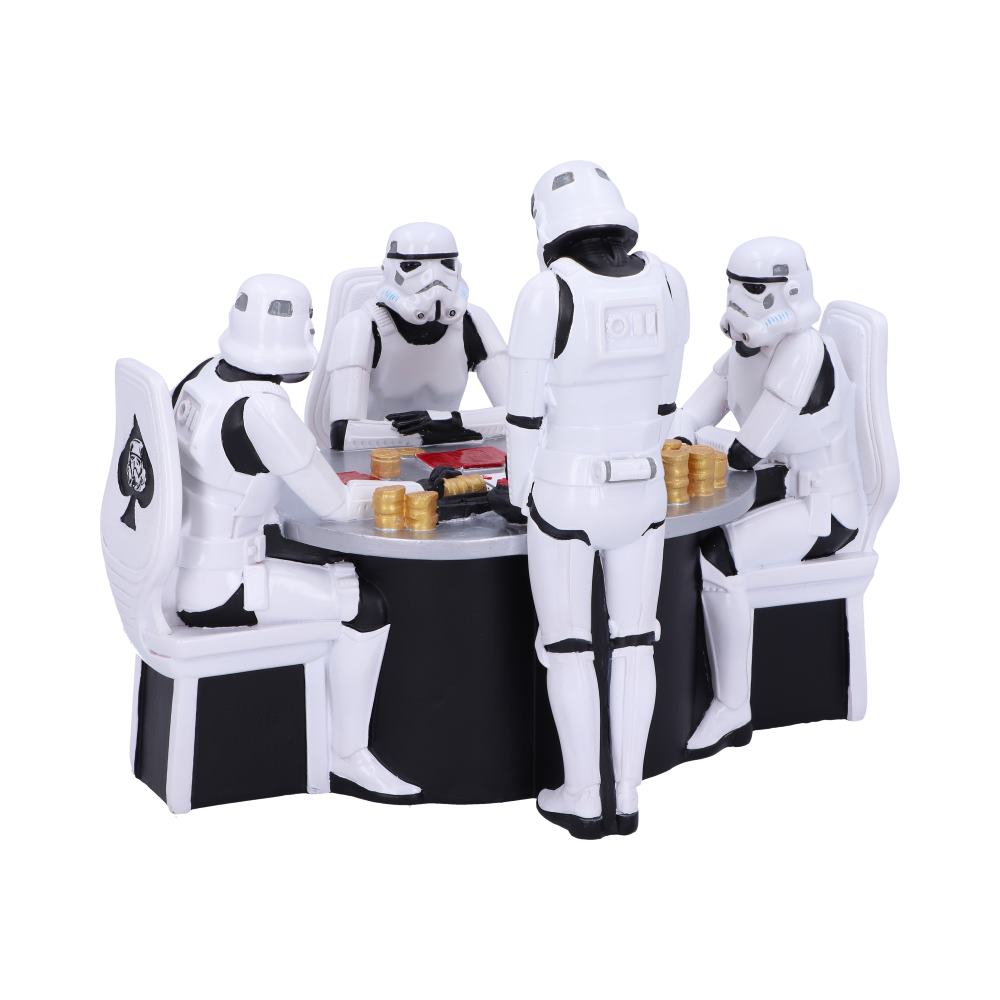 The Original Stormtrooper Poker Face Gambling Figurine 18.3cm 3