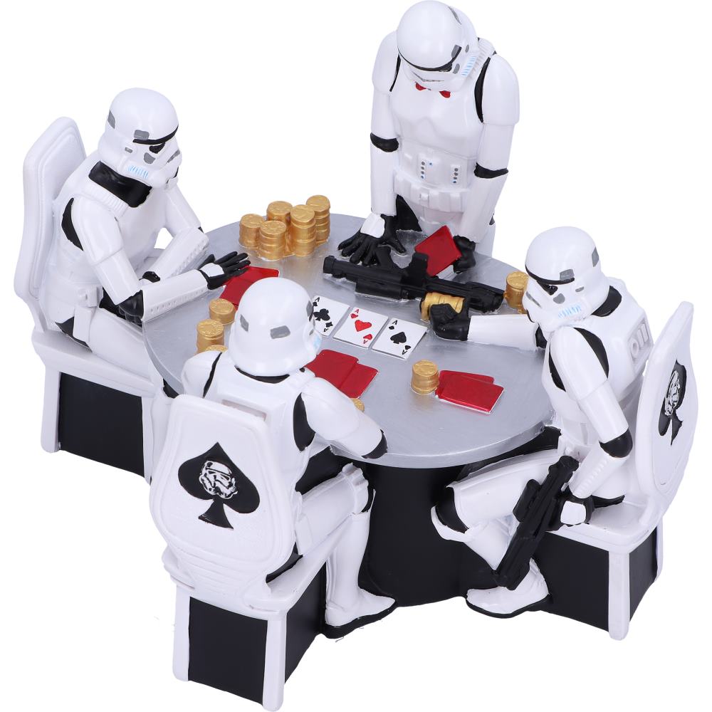 The Original Stormtrooper Poker Face Gambling Figurine 18.3cm 4