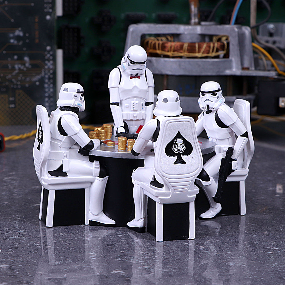 The Original Stormtrooper Poker Face Gambling Figurine 18.3cm 6