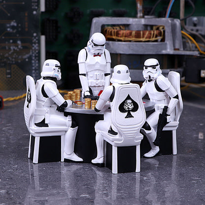 The Original Stormtrooper Poker Face Gambling Figurine 18.3cm 6