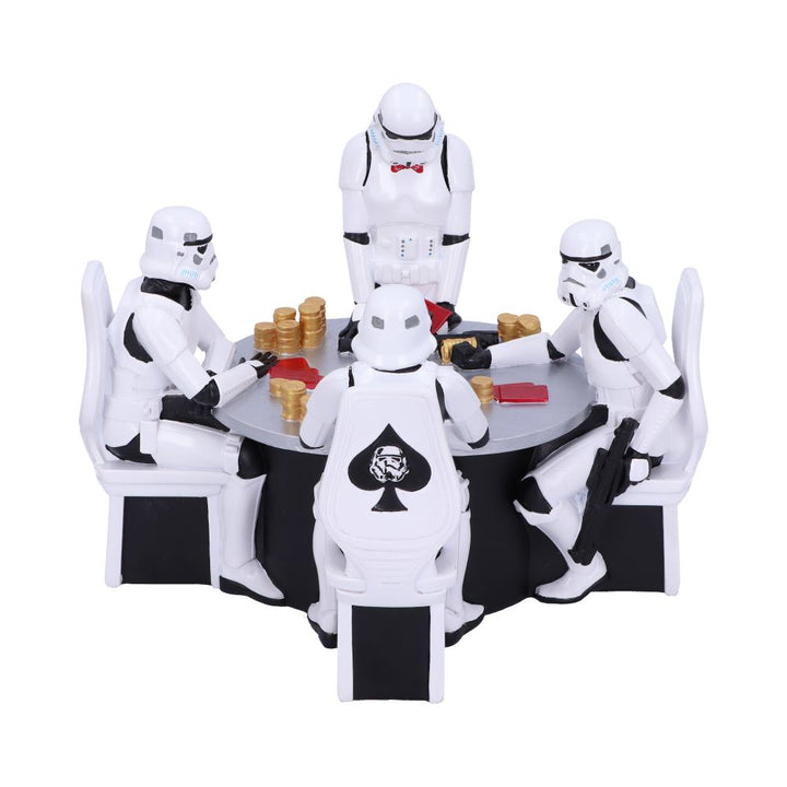The Original Stormtrooper Poker Face Gambling Figurine 18.3cm
