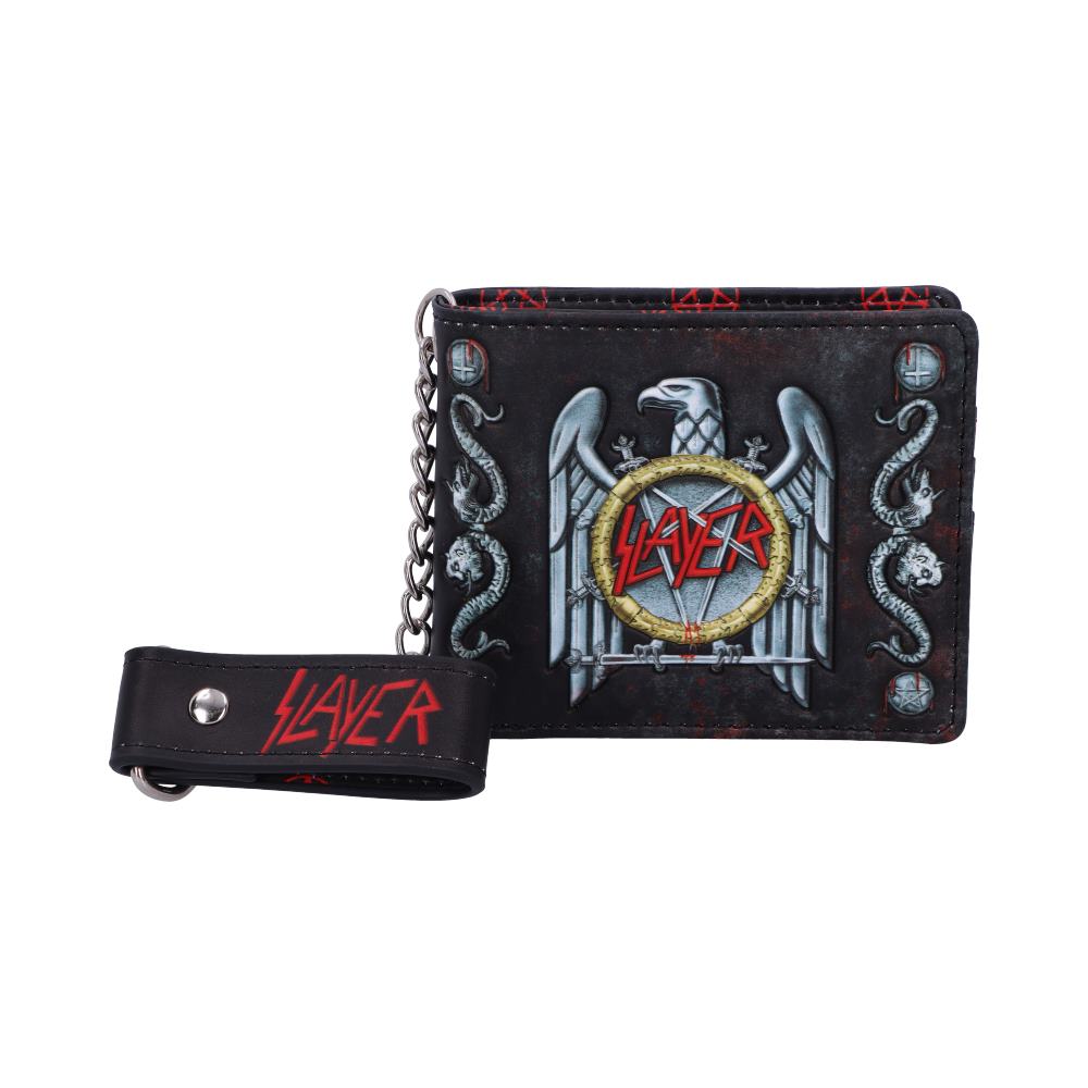 Slayer Eagle Logo Embossed Wallet Purse Officially Licensed 1
