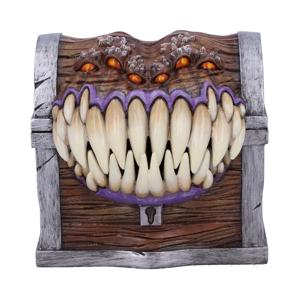 Dungeons Dragons Mimic Dice Storage Box 11.3cm Officially Licensed