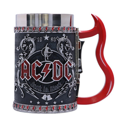 ACDC Back in Black Tankard Mug 16cm Officially Licensed 1