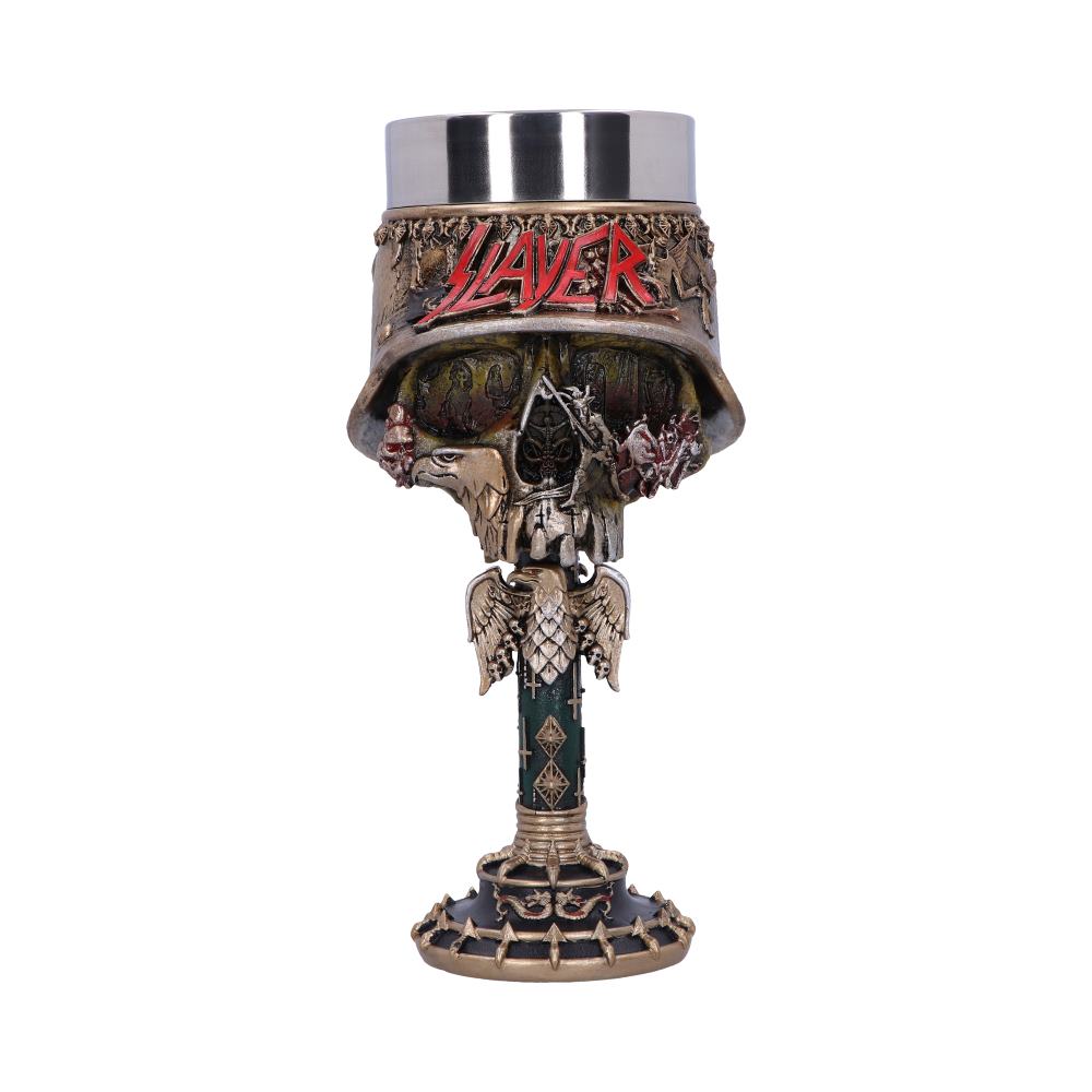 Slayer Eagle Helmet Skull Logo Goblet 19.5cm Officially Licensed 1