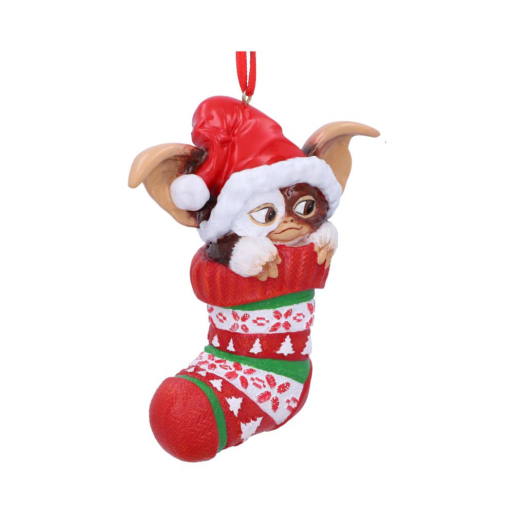 Gremlins Gizmo in Stocking Hanging Festive Decorative Ornament 12cm 4