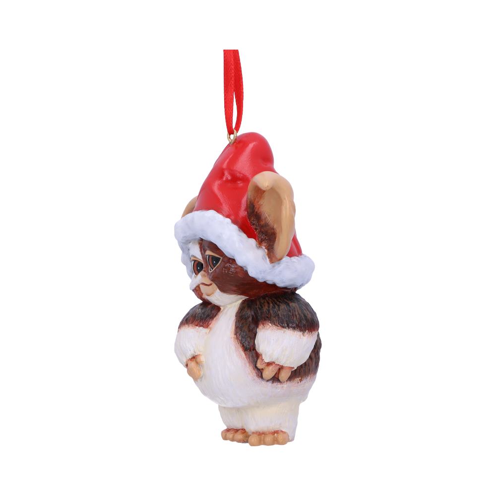Gremlins Gizmo in Santa Hat Hanging Festive Decorative Ornament 10.3cm