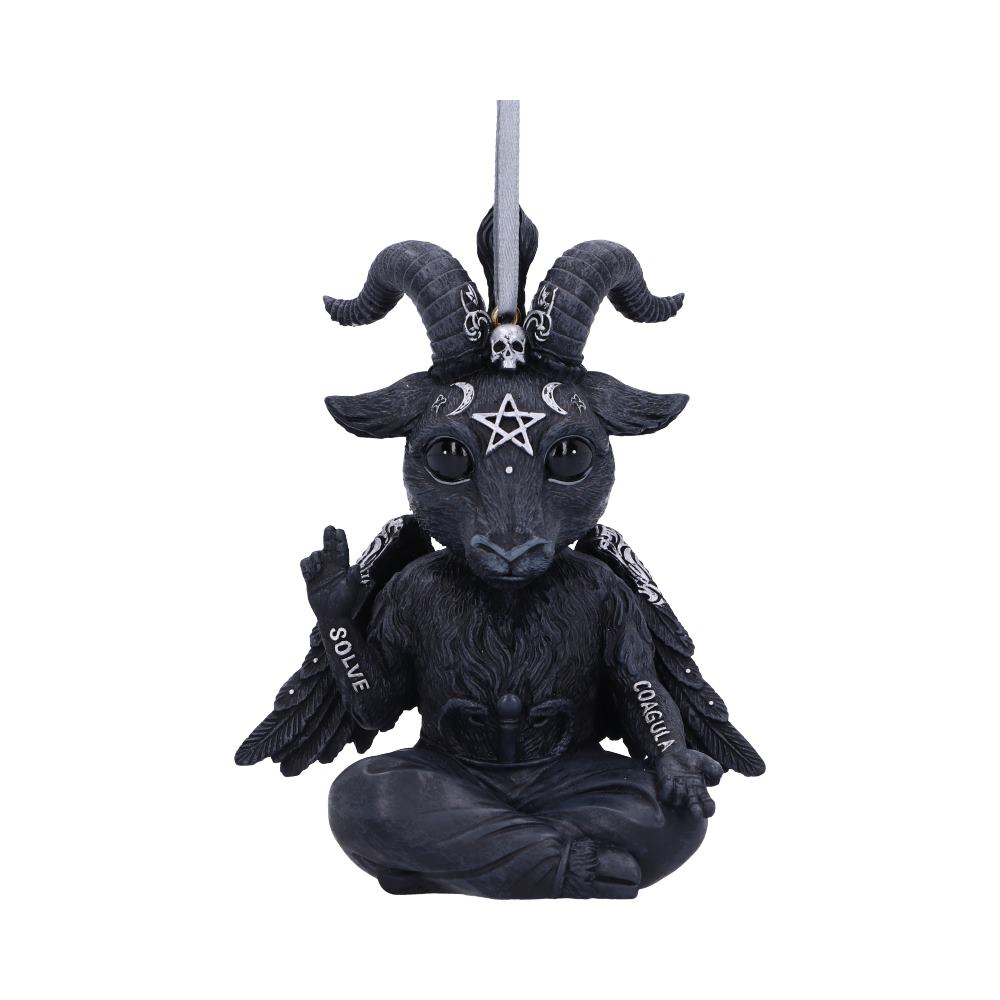 Baphoboo Black Baby Baphomet Hanging Decorative Ornament 11cm 1