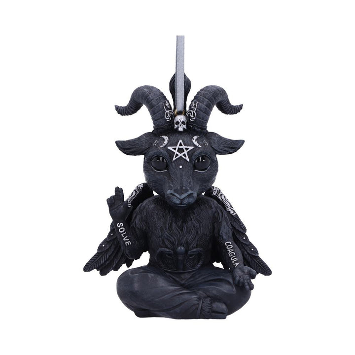Baphoboo Black Baby Baphomet Hanging Decorative Ornament 11cm
