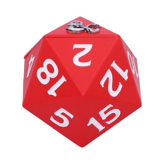 Dungeons Dragons D20 Dice Storage Box 13.5cm Officially Licensed 1