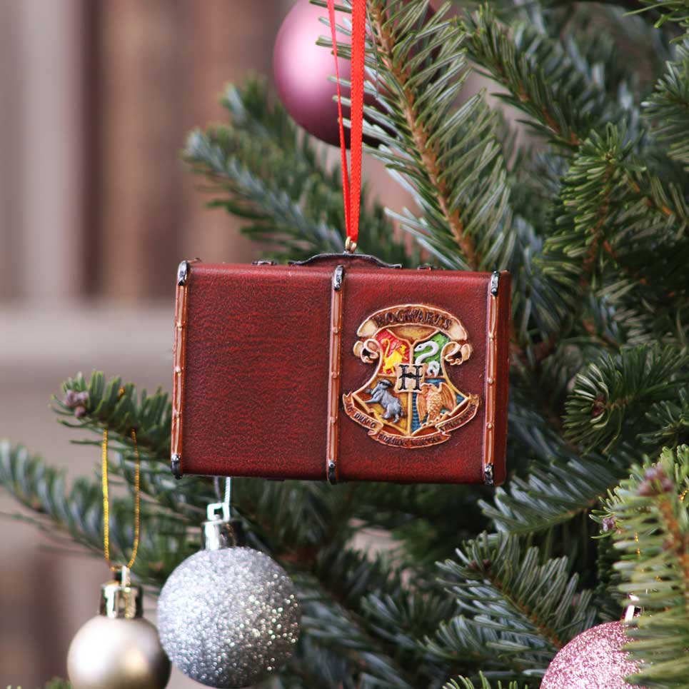Harry Potter Hogwarts Suitcase Trunk Hanging Ornament Officially Licensed 7