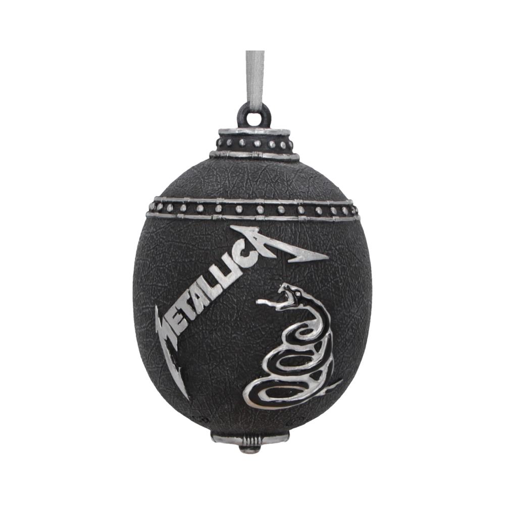 Metallica Black Album Hanging Decorative Ornament 10cm Licensed Christmas Bauble 1