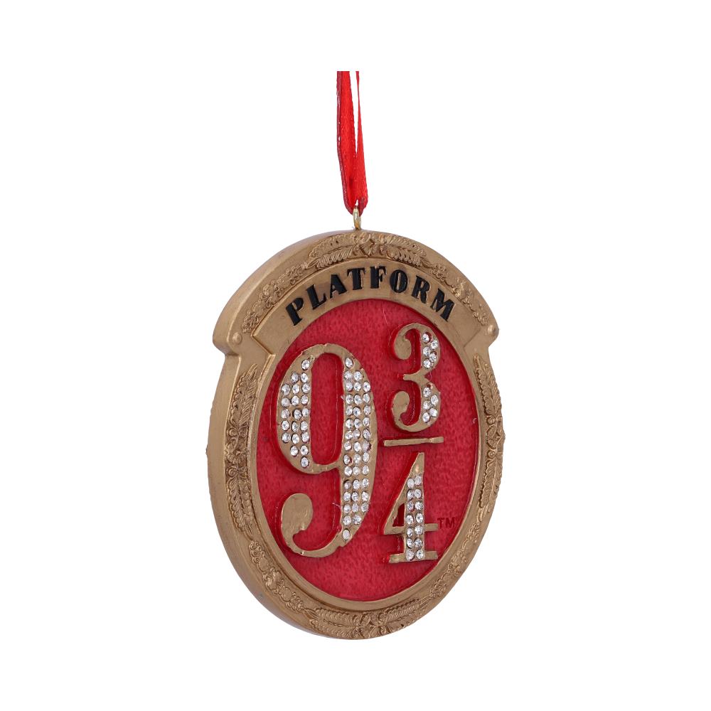 Harry Potter Train Platform 9 3/4 Hanging Festive Decorative Ornament 8.2cm