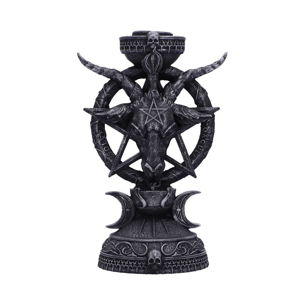 Baphomet Candle Holder Light of 15.5cm 3