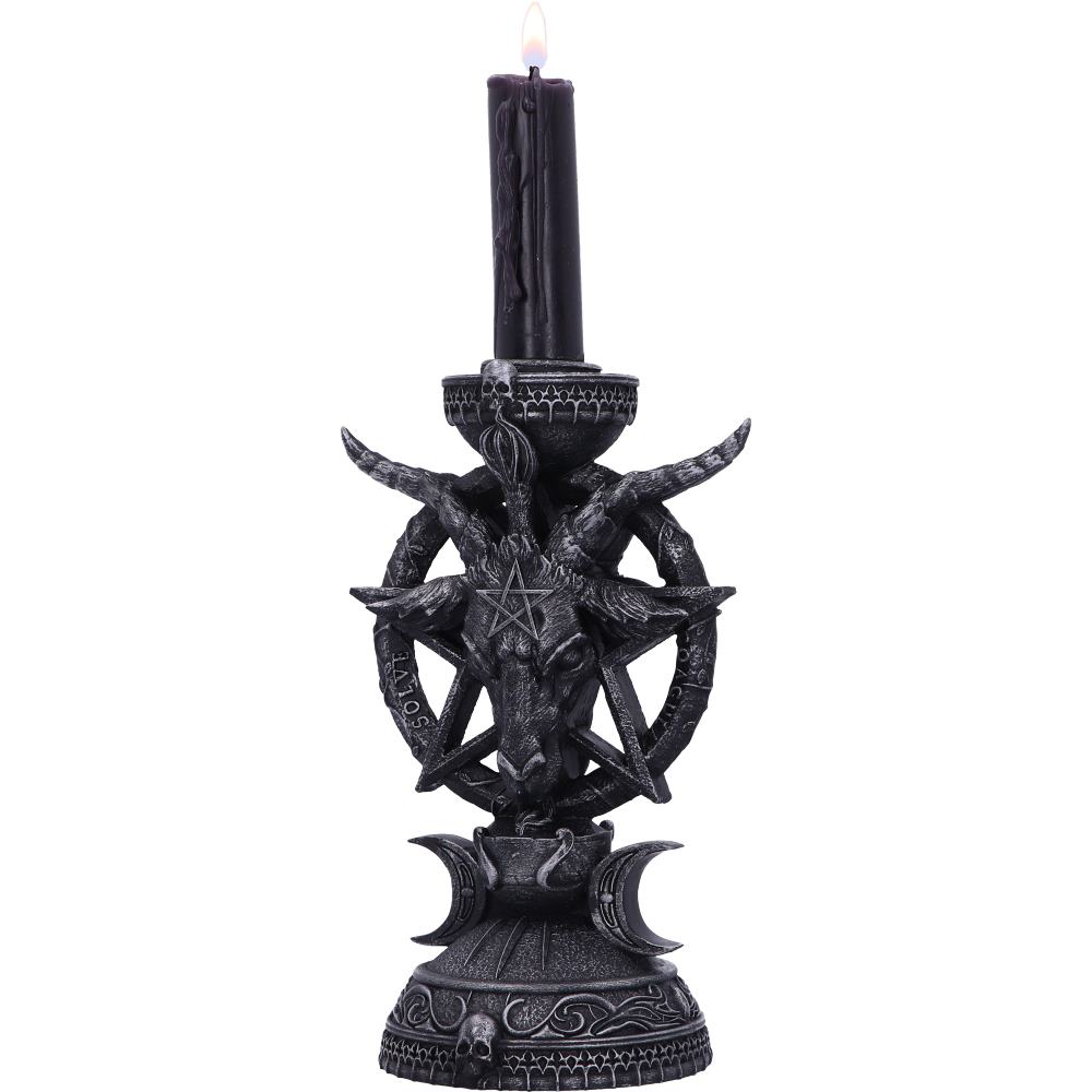 Baphomet Candle Holder Light of 15.5cm 6