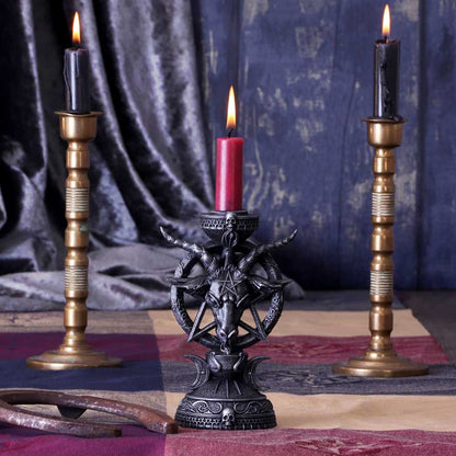 Baphomet Candle Holder Light of 15.5cm 7
