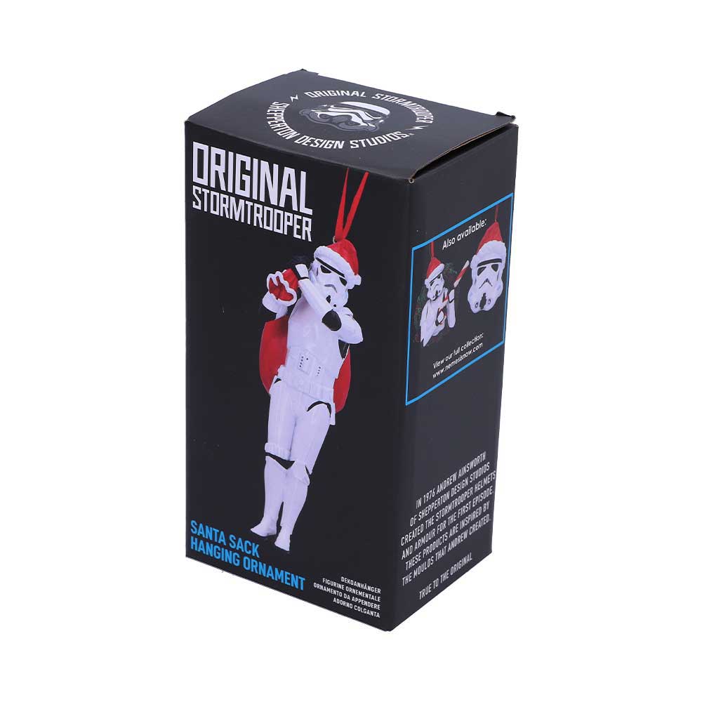Stormtrooper Santa Sack Hanging Ornament 13cm Officially Licensed 7