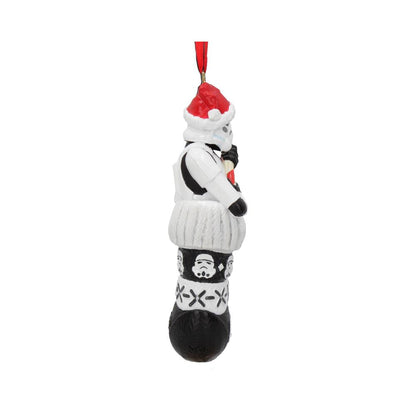 Stormtrooper in Stocking Hanging Ornament 11.5cm Officially Licensed 4