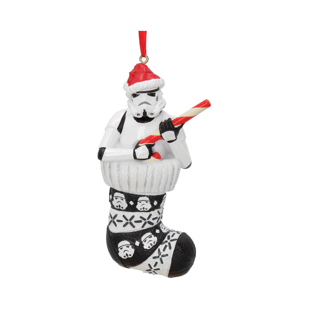 Stormtrooper in Stocking Hanging Ornament 11.5cm Officially Licensed 1