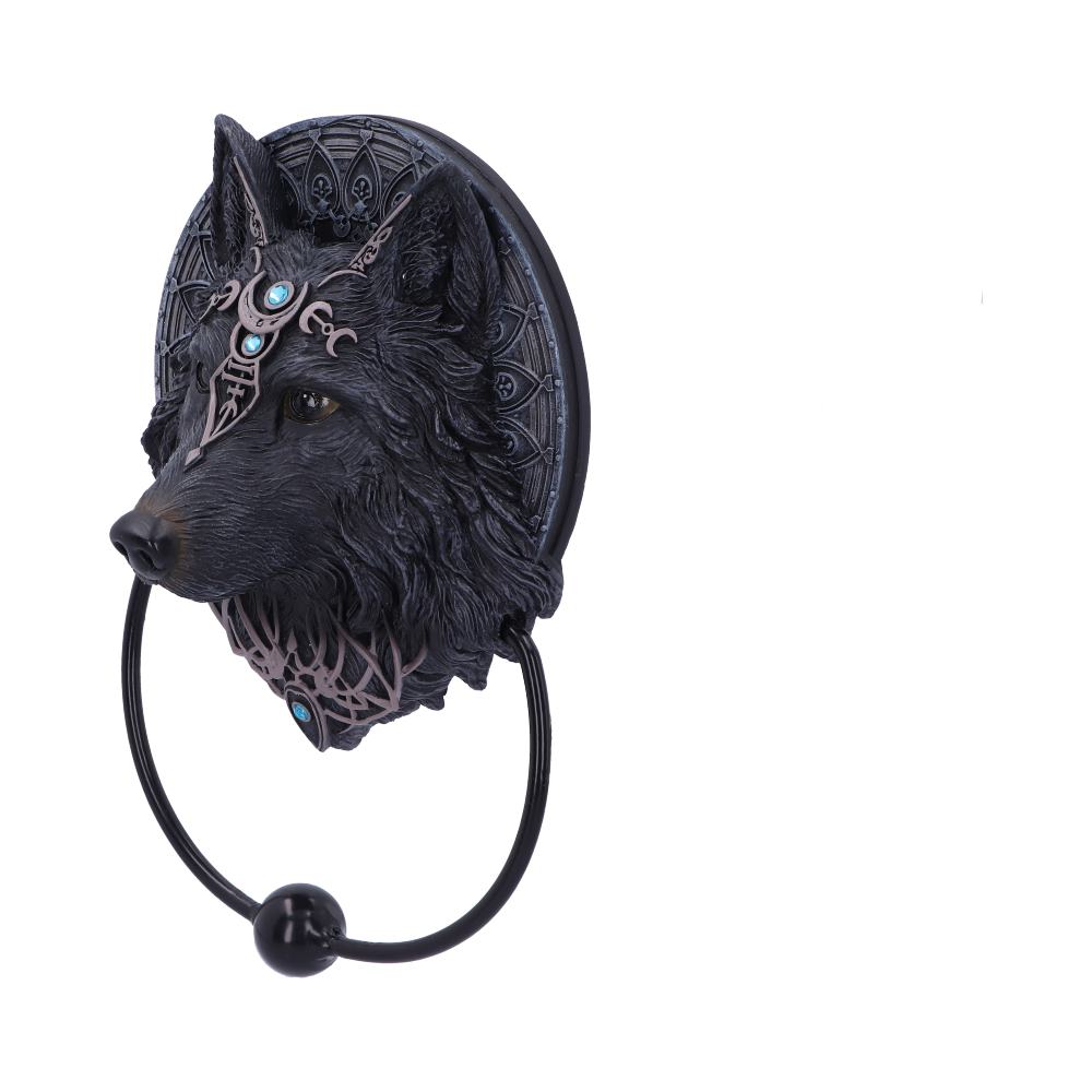Wolf Moon Door Knocker 20.5cm 2