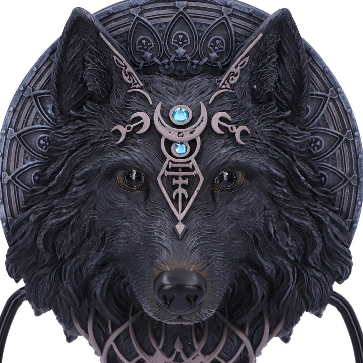 Wolf Moon Door Knocker 20.5cm 5