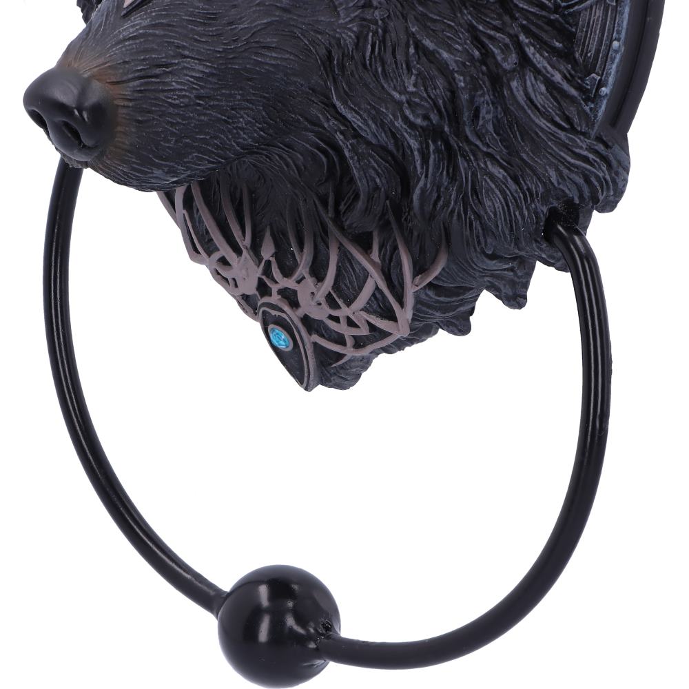 Wolf Moon Door Knocker 20.5cm 6
