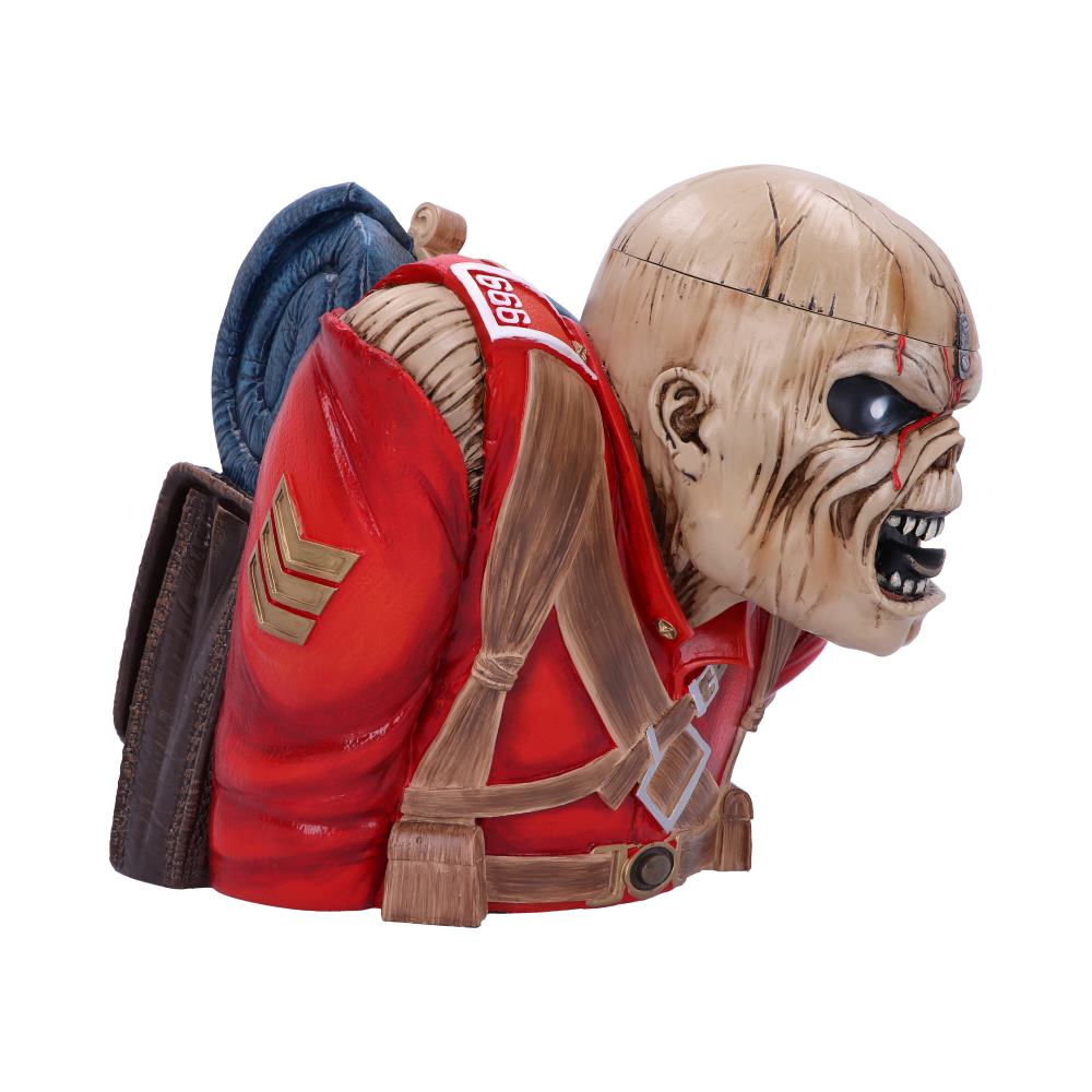 Iron Maiden The Trooper Bust Box 26.5cm Officially Licensed 4