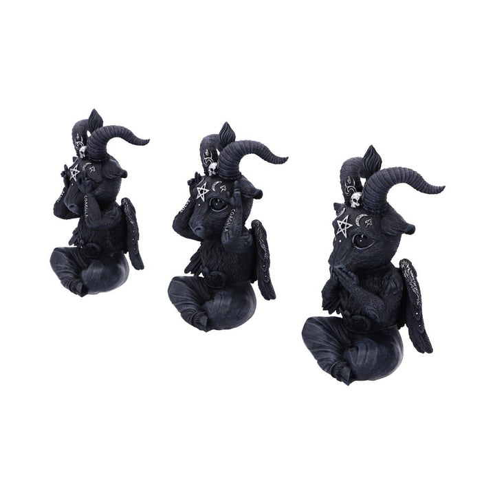 Three Wise Baphaboo Figurines Baphoboo 13.4cm 2
