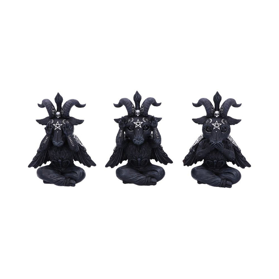 Three Wise Baphaboo Figurines Baphoboo 13.4cm 1