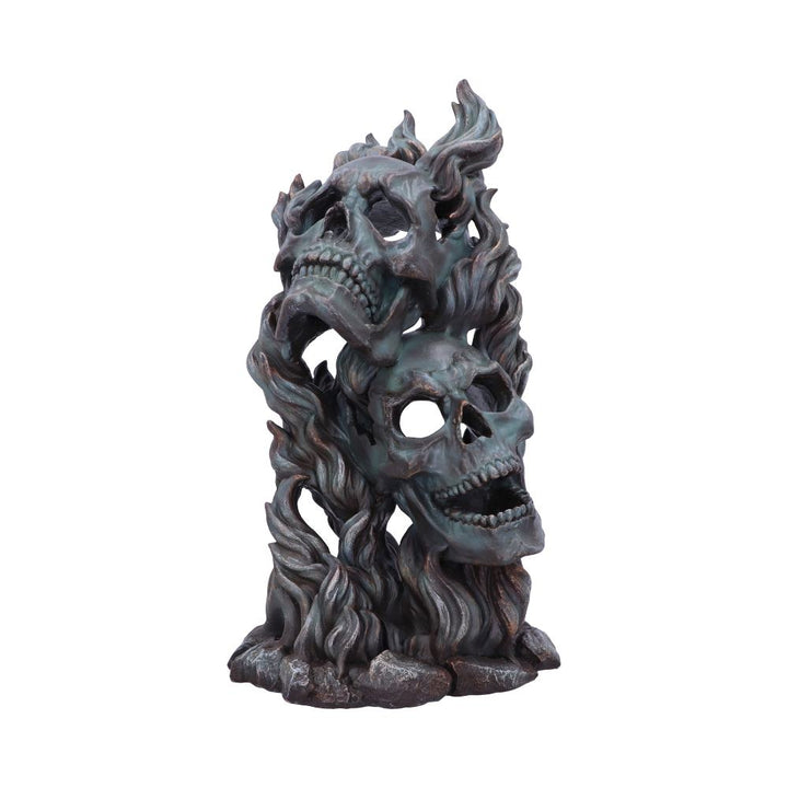 Comedy and Tragedy Skull Ornament 33.5cm