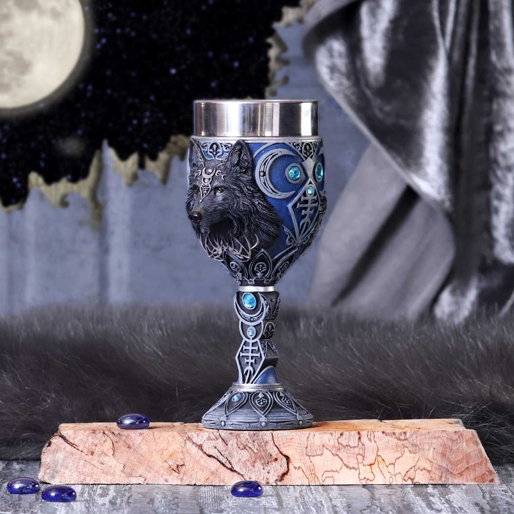 Wolf Moon Goblet 19.5cm Drinking Cup 7