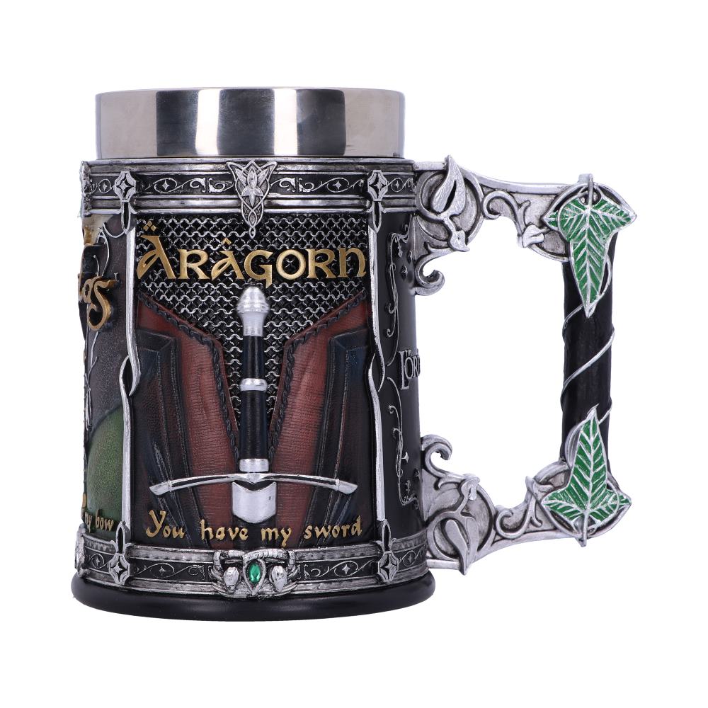 Lord of the Rings Fellowship Tankard 15.5cm Officially Licensed Drinking Mug 1