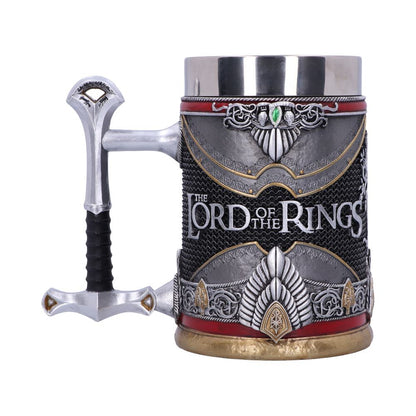 Lord of the Rings Aragorn Tankard 15.5cm Officially Licensed LOTR Drinking Mug 8