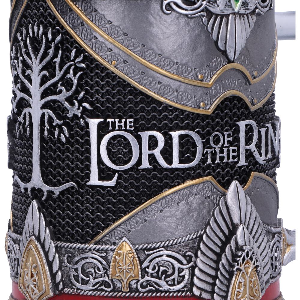 Lord of the Rings Aragorn Tankard 15.5cm Officially Licensed LOTR Drinking Mug 7