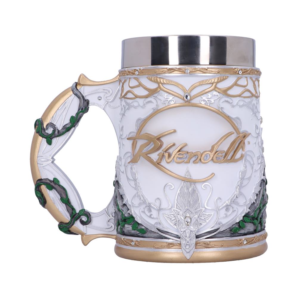 Lord of the Rings Rivendell Tankard 15.5cm Officially Licensed 3
