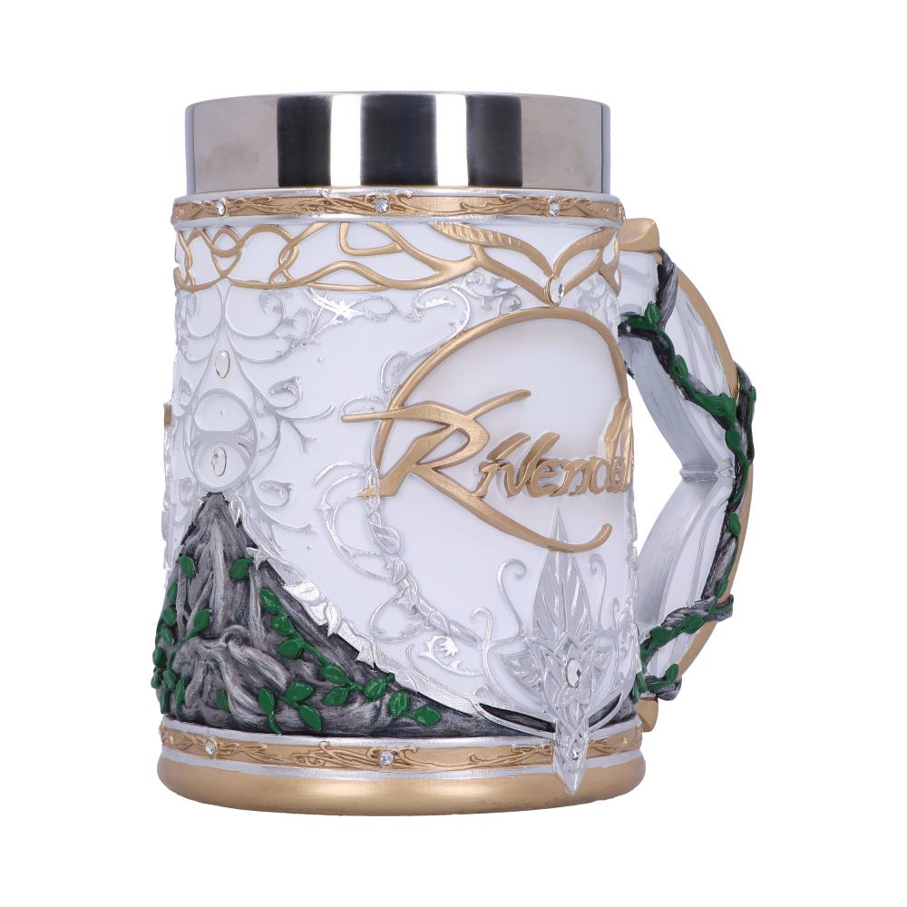 Lord of the Rings Rivendell Tankard 15.5cm Officially Licensed 4