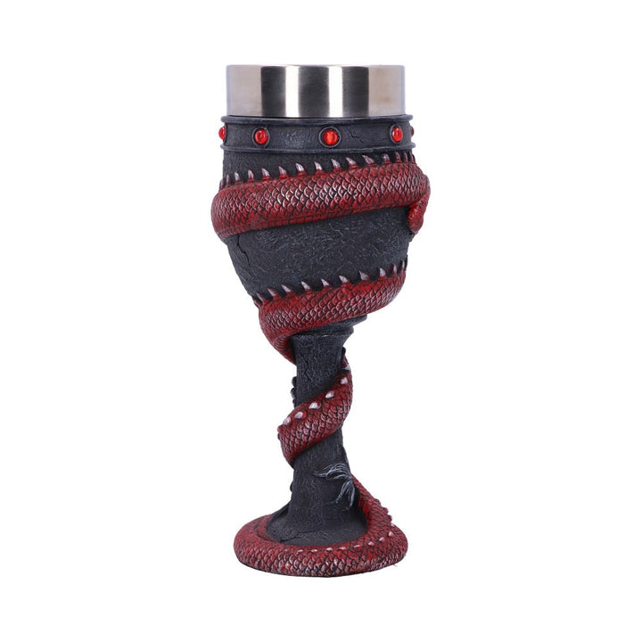 Dragon Coil Goblet Red 20cm 4